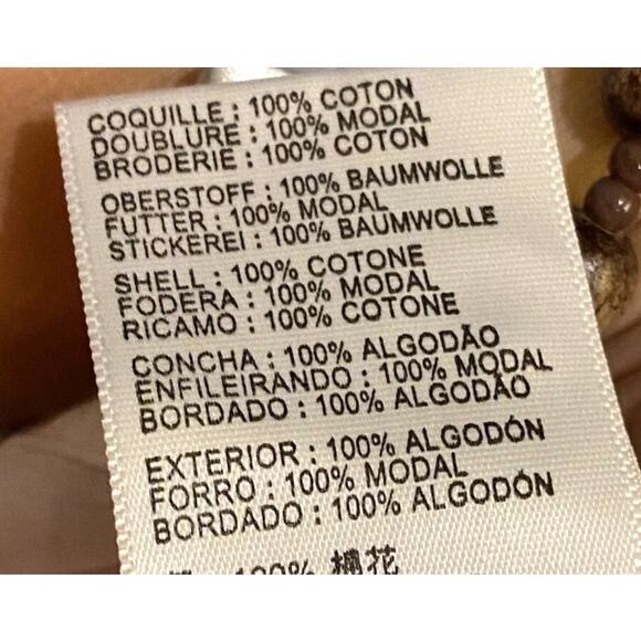 Anthropologie Kismet Shirt Dress Button Up Sleeveless Midi Eyelet Blue Stripe 2 - Picture 8 of 11